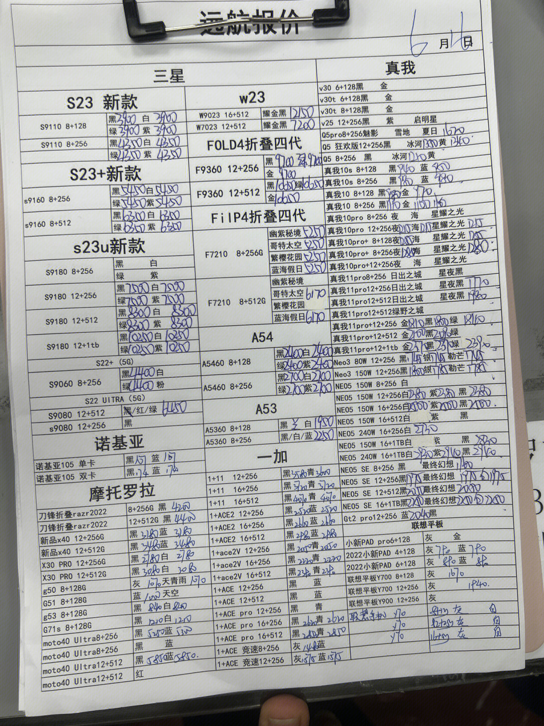 华强北最新手机报价总览